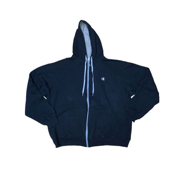 Champion Eco Full Zip Hooded Sweatshirt - Picture 1 of 5